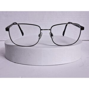 Clearvision m 3026 Gunmetal 57-18-135 Full Rim Square Eyeglasses Frames